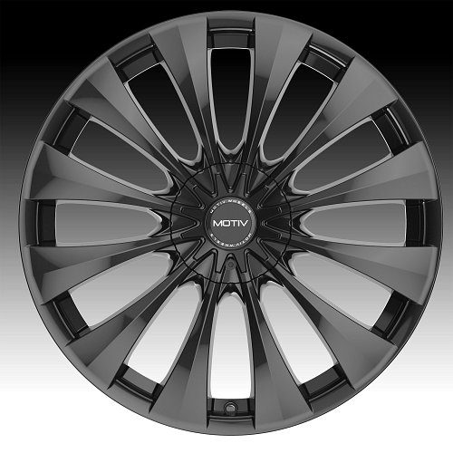 Motiv 436B Margin Gloss Black Custom Wheels 2